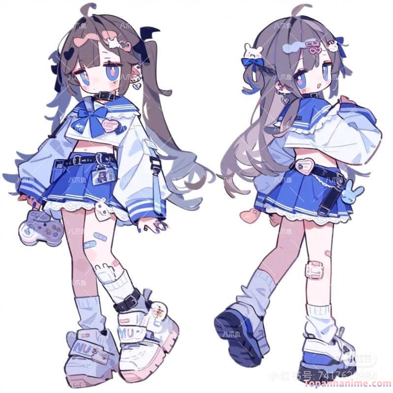 ảnh anime nữ chibi 23