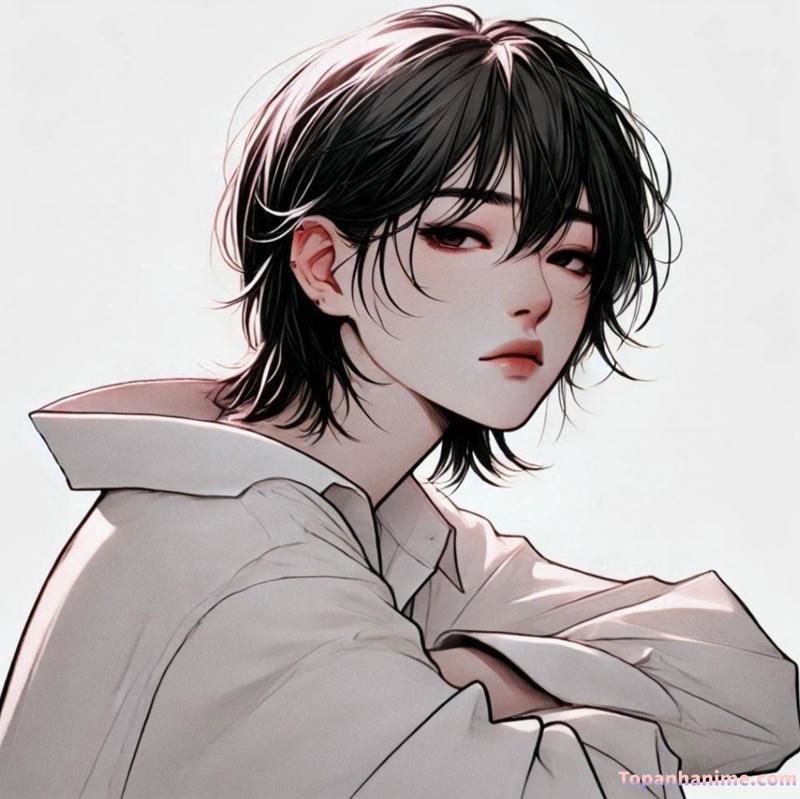 ảnh anime nữ tóc ngắn 12