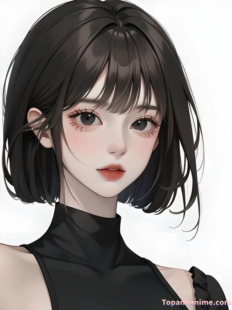 ảnh anime nữ tóc ngắn 19