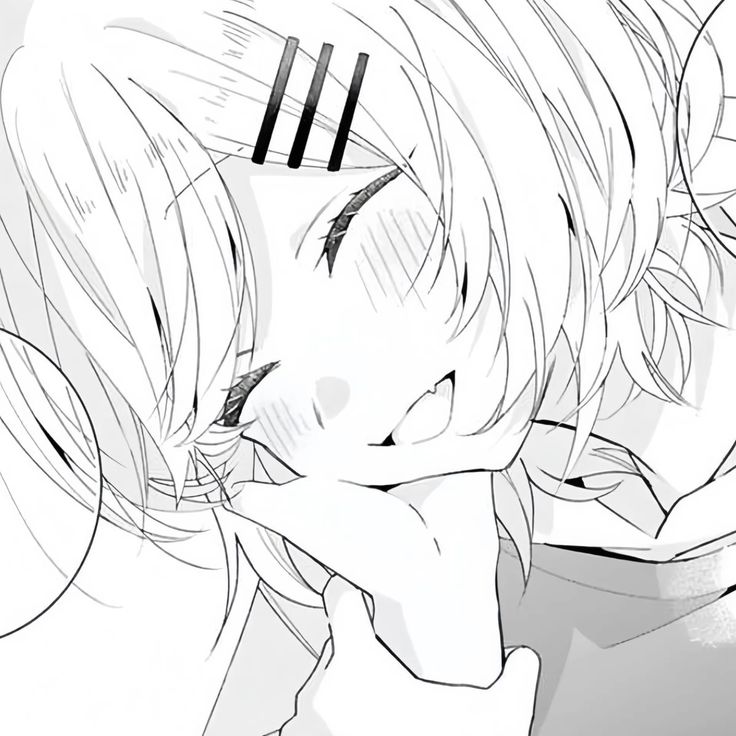 hình Anime Trắng Đen 16