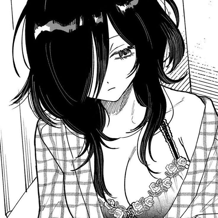 hình Anime Trắng Đen 4