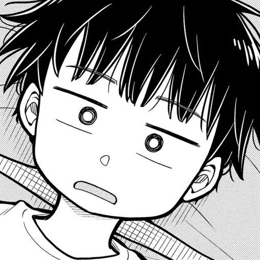 hình Anime Trắng Đen 5