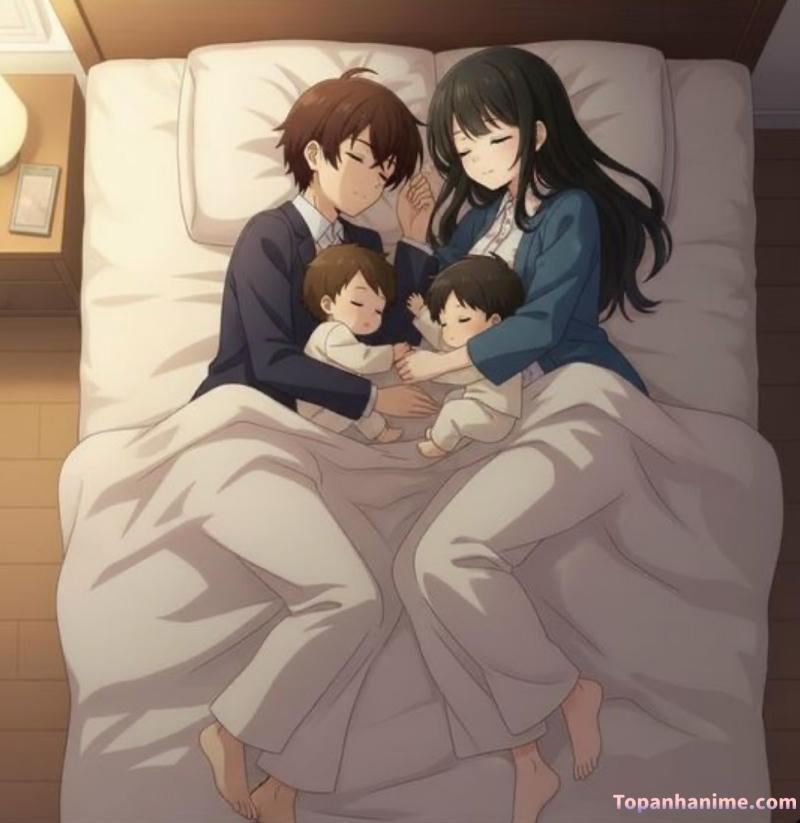 ảnh gia đình anime 10