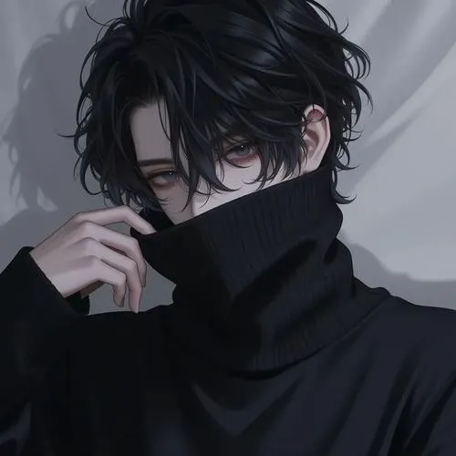 Avatar Nam Đen Trắng 33