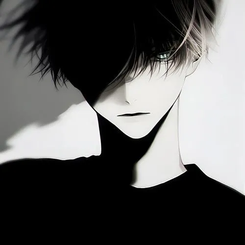 Avatar Nam Đen Trắng 38