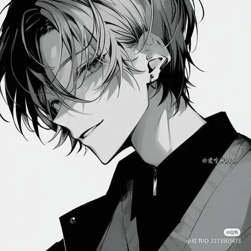 Avatar Nam Đen Trắng 54