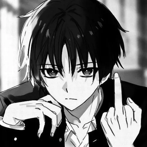 Avatar Nam Đen Trắng 55