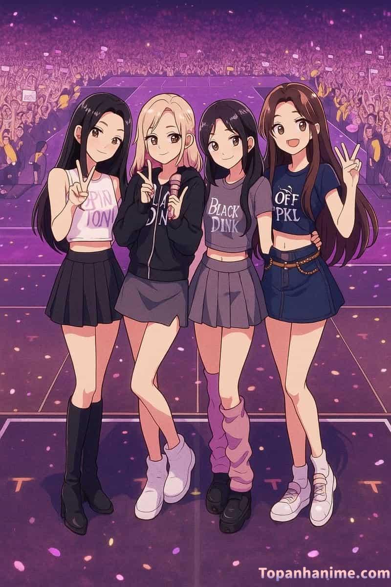 ảnh Blackpink chibi 23