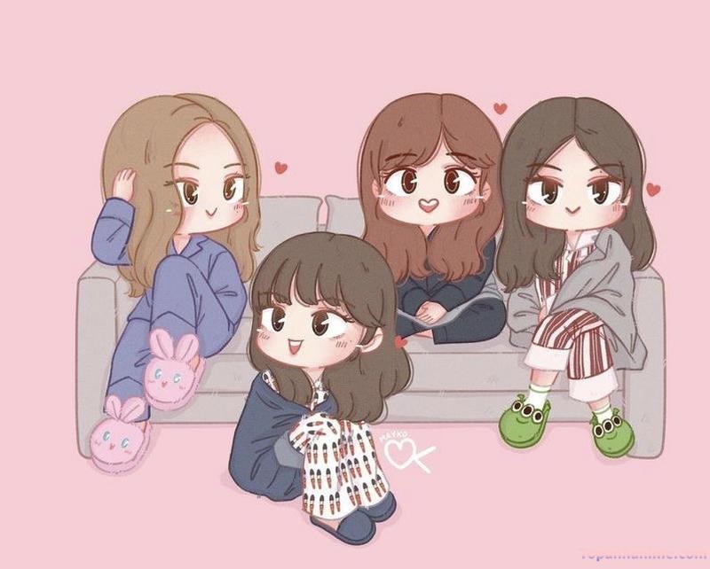 ảnh Blackpink chibi 28