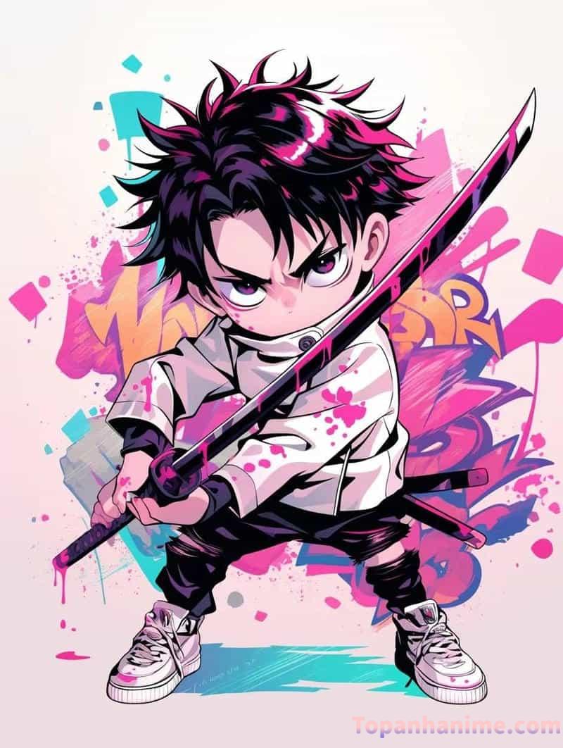 ảnh chibi nam lạnh lùng 6