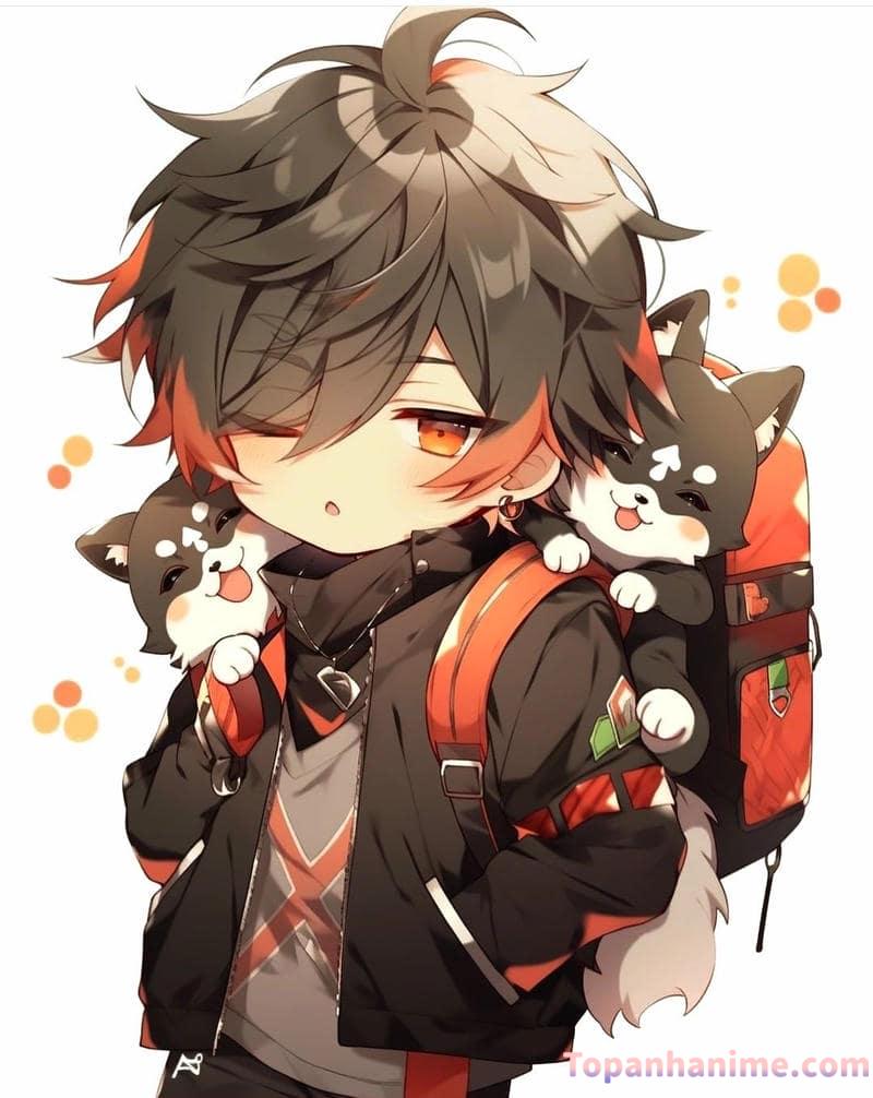 ảnh chibi nam lạnh lùng 26