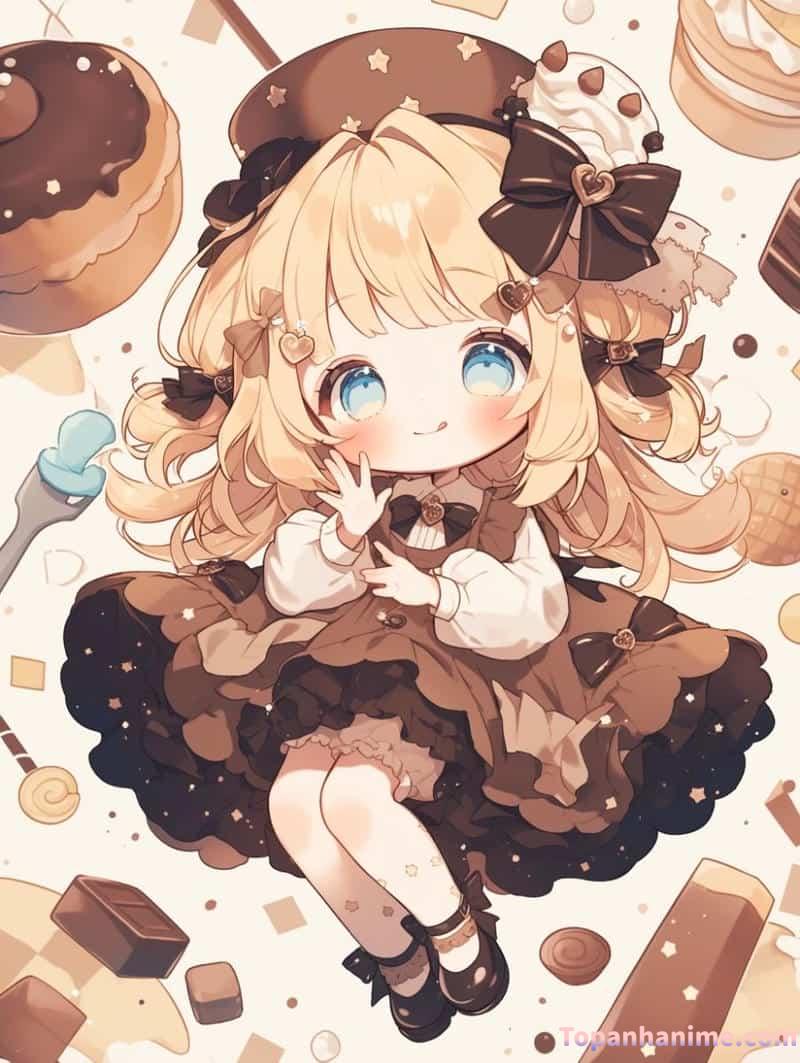 hình chibi cô gái 2