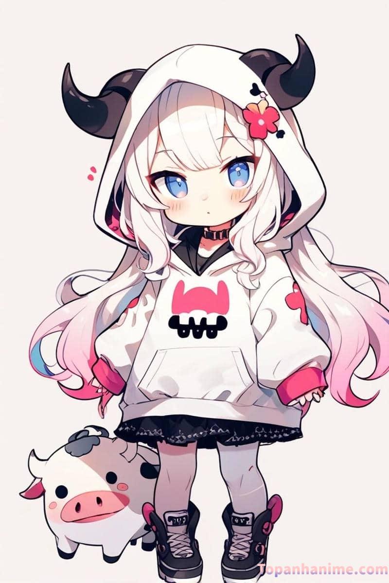 hình chibi cô gái 4