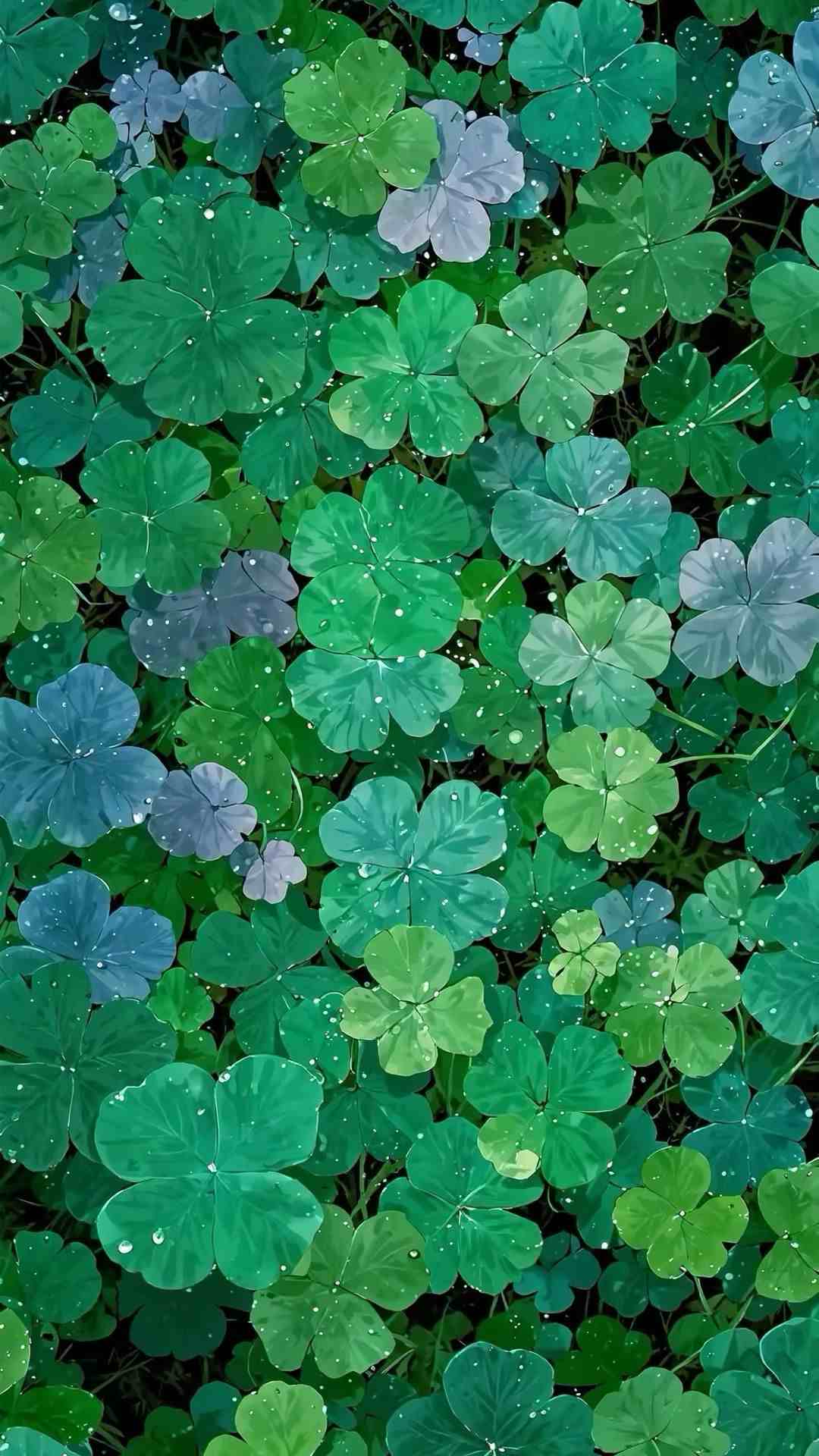 Ảnh cỏ 4 lá may mắn đẹp 2