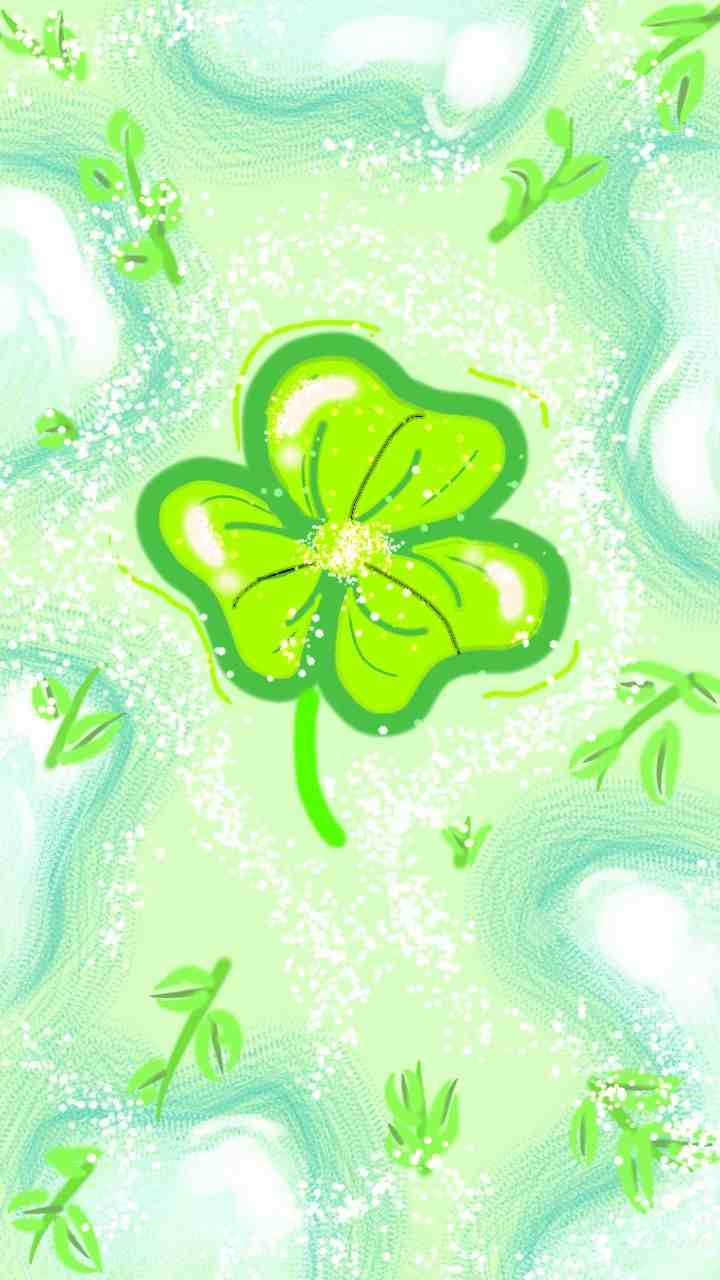 Ảnh cỏ 4 lá may mắn đẹp 9