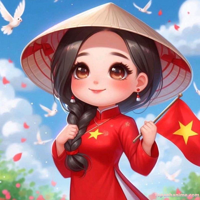 Hình ảnh cô giáo chibi 3