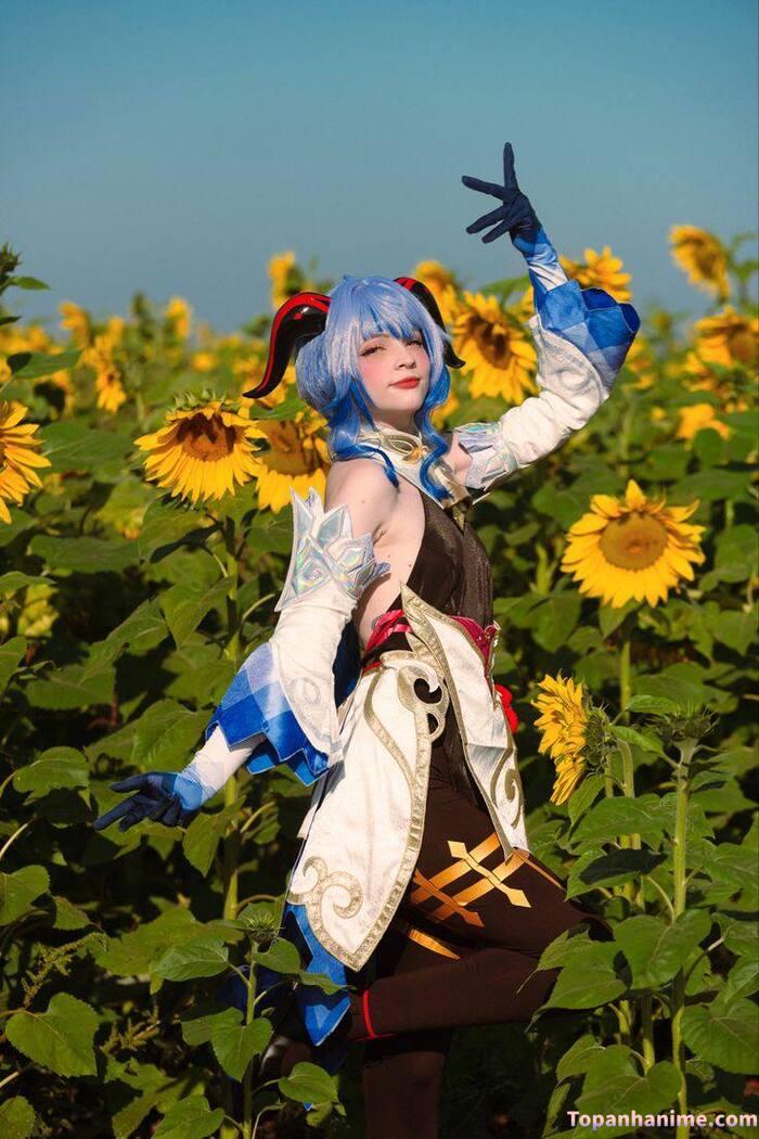 ảnh cosplay Ganyu 1