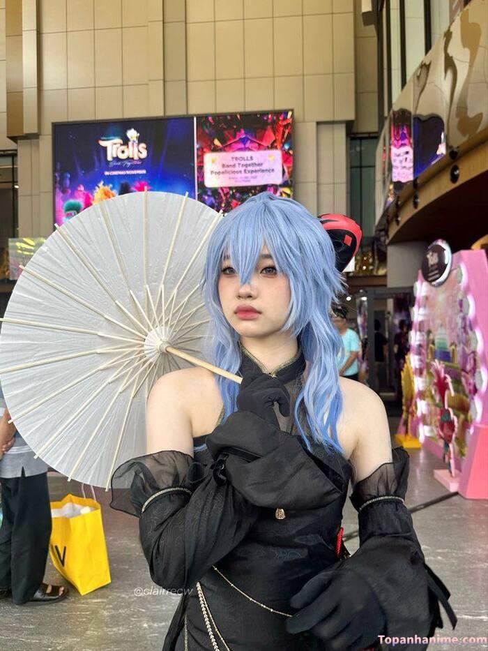 ảnh cosplay Ganyu 10