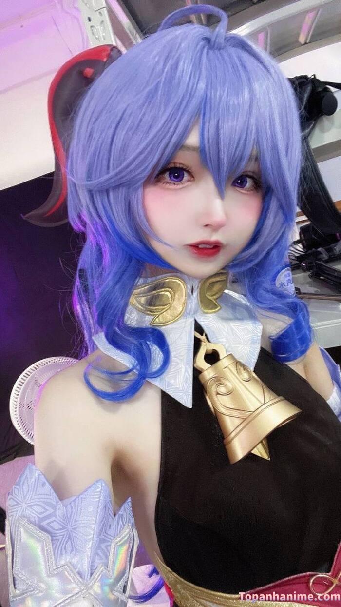 ảnh cosplay Ganyu 12