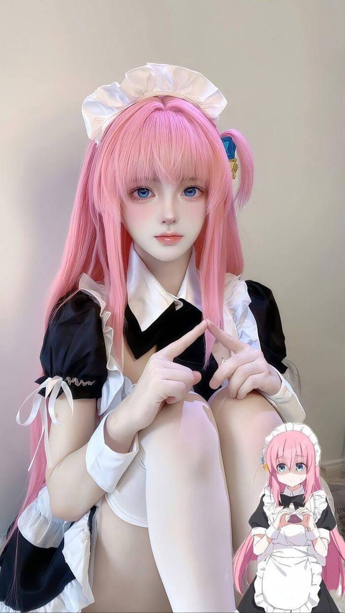 ảnh cosplay hầu gái 8