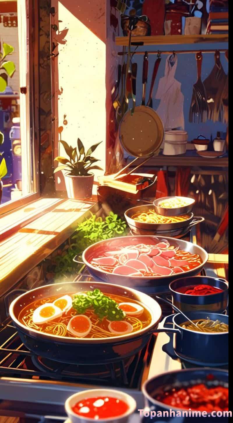 Ảnh đồ ăn anime 5