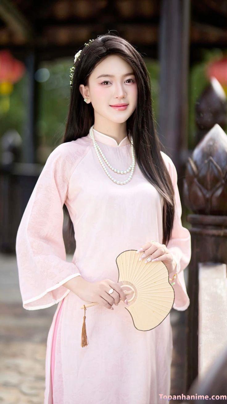 ảnh gái mặc áo dài 30