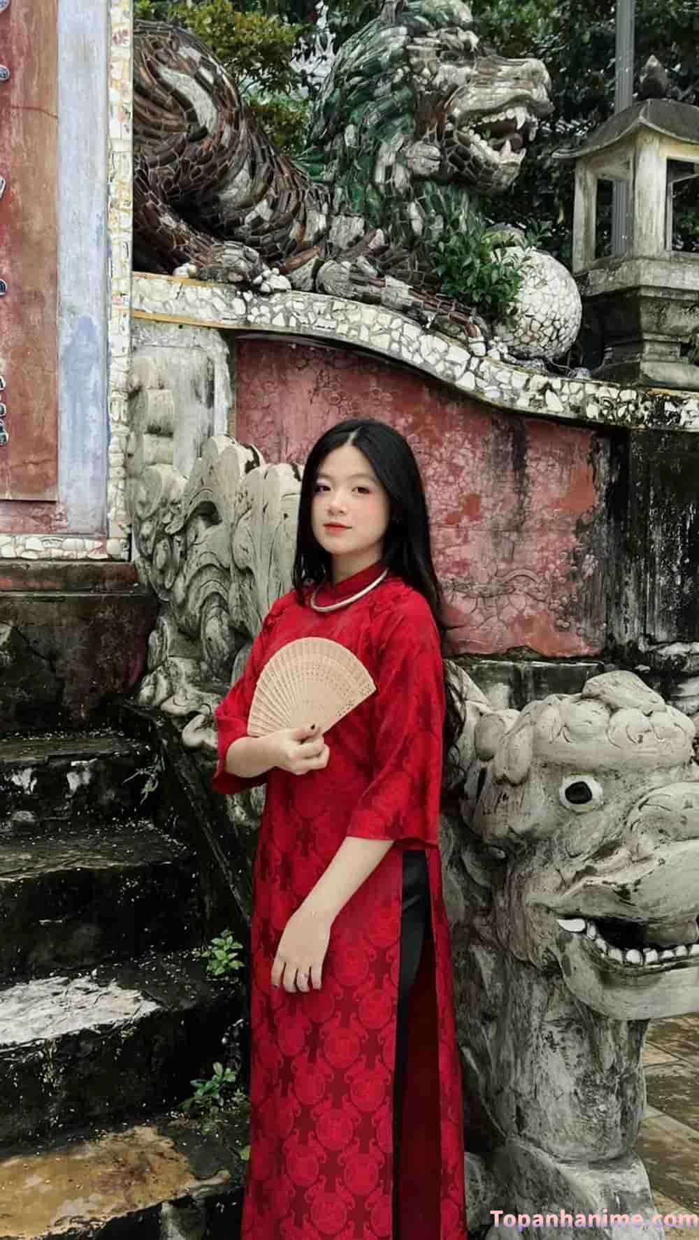 ảnh gái mặc áo dài 31