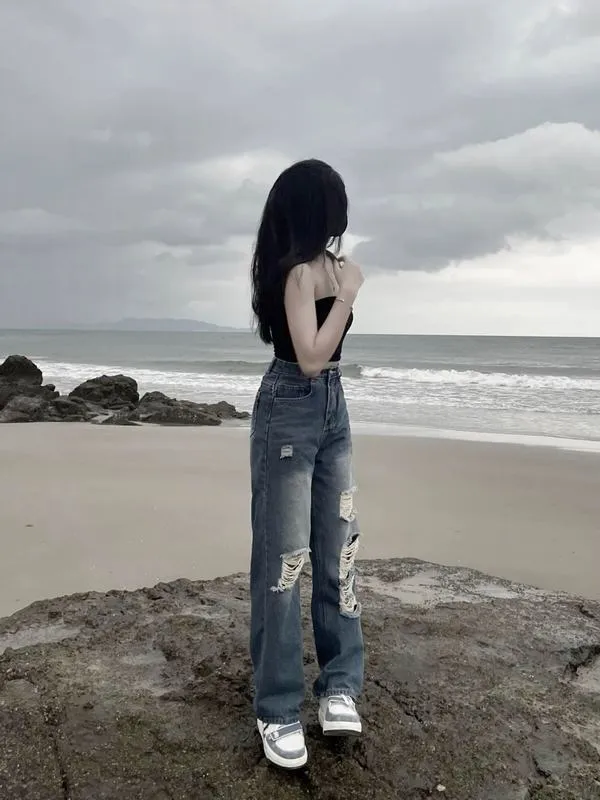 Ảnh Gái Đi Biển Che Mặt 25