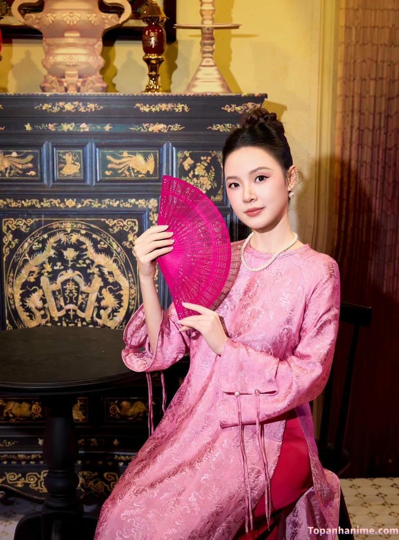 ảnh gái mặc áo dài 40