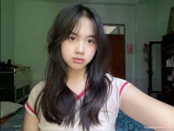 ảnh gái mặt mộc 35