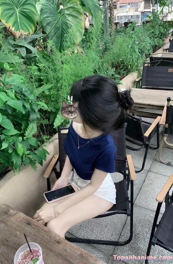 Ảnh gái xinh thích che mặt 59