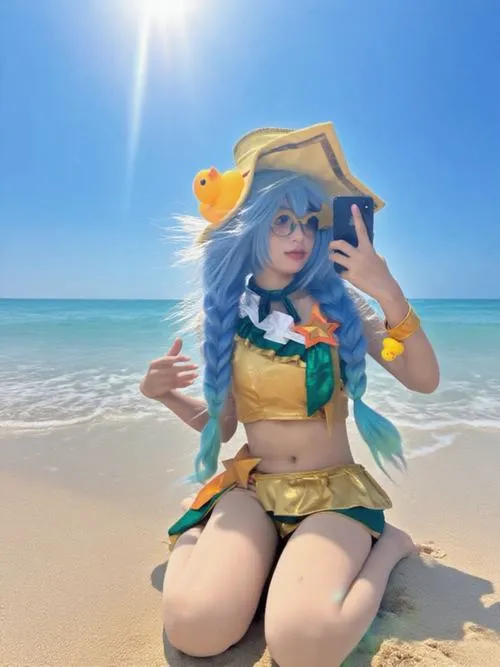 Ảnh Gái Xinh Cosplay Bikini sexy 57