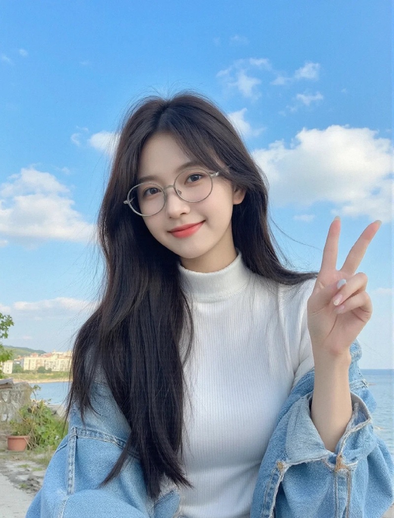 Gái Xinh Đeo Kính 9