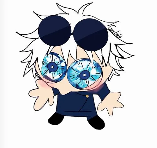 Ảnh Gojo Satoru Chibi cute 77