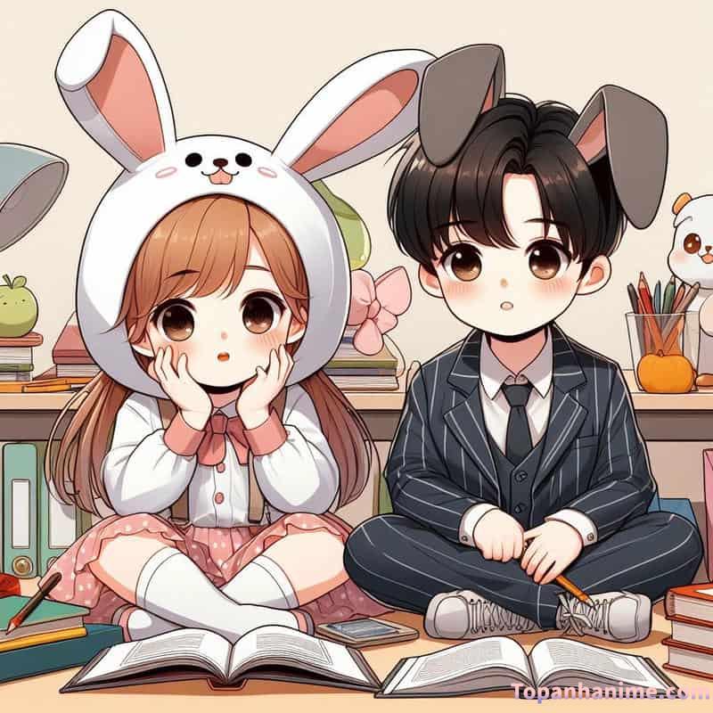 ảnh học sinh chibi 7