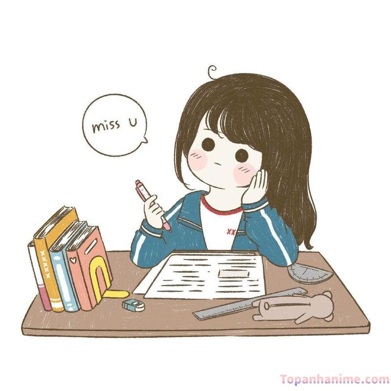 ảnh học sinh chibi 8