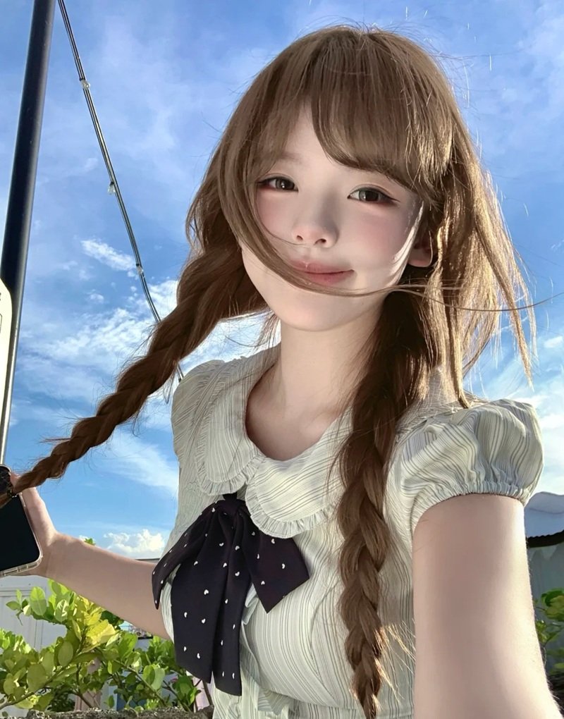 Ảnh Hot Girl Đáng Yêu Tươi Trẻ 9