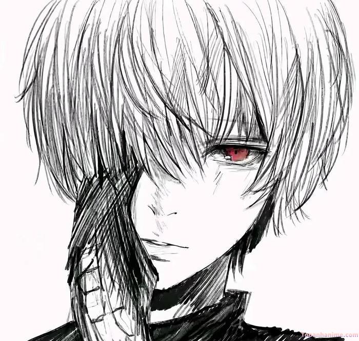 Mẫu ảnh Kaneki Ken 17