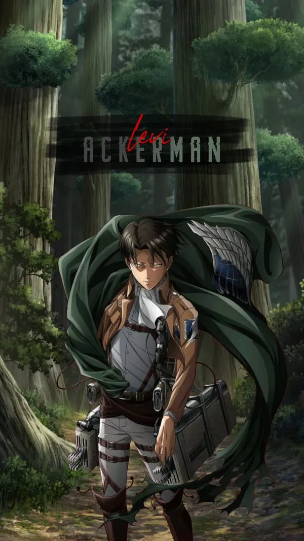 Ảnh Hình Nền Levi Ackerman ngầu 50