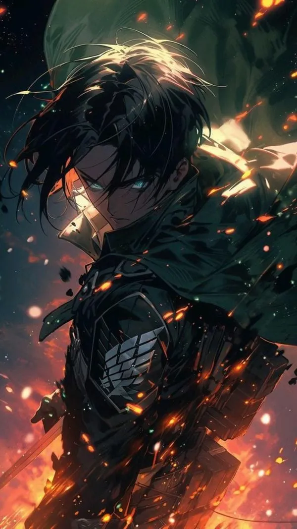 Ảnh Hình Nền Levi Ackerman ngầu 56