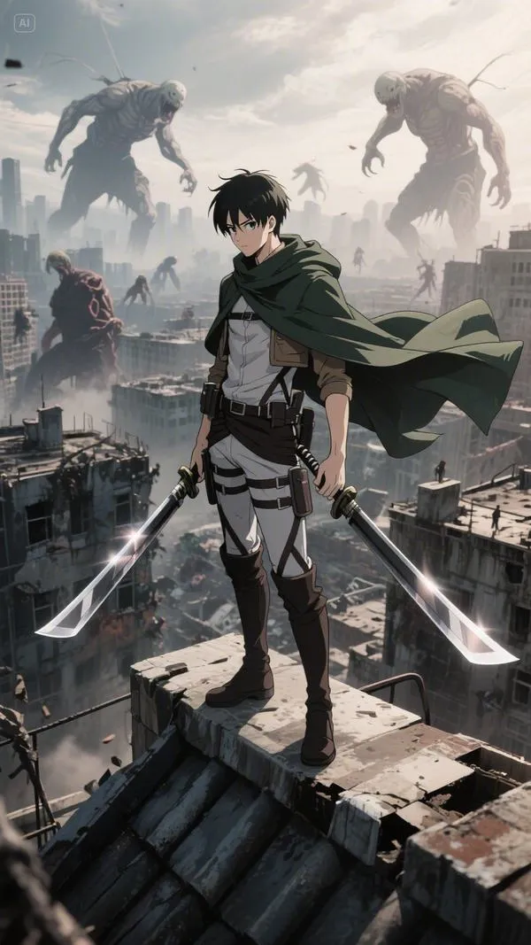 Ảnh Hình Nền Levi Ackerman ngầu 58