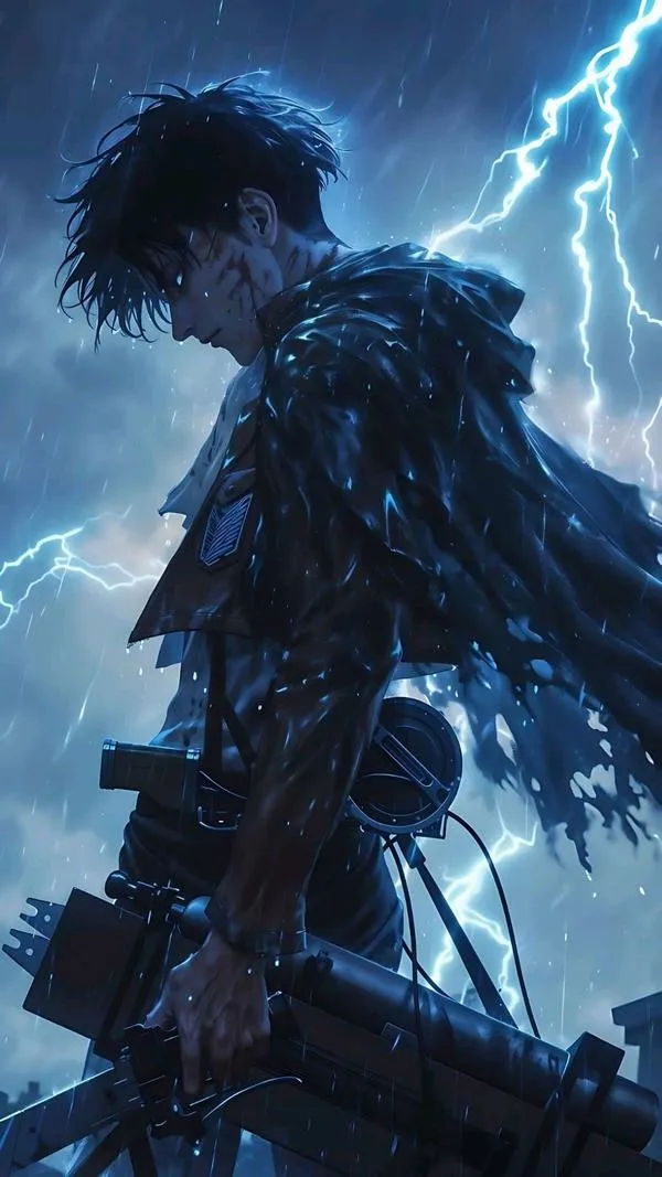 Ảnh Hình Nền Levi Ackerman ngầu 68