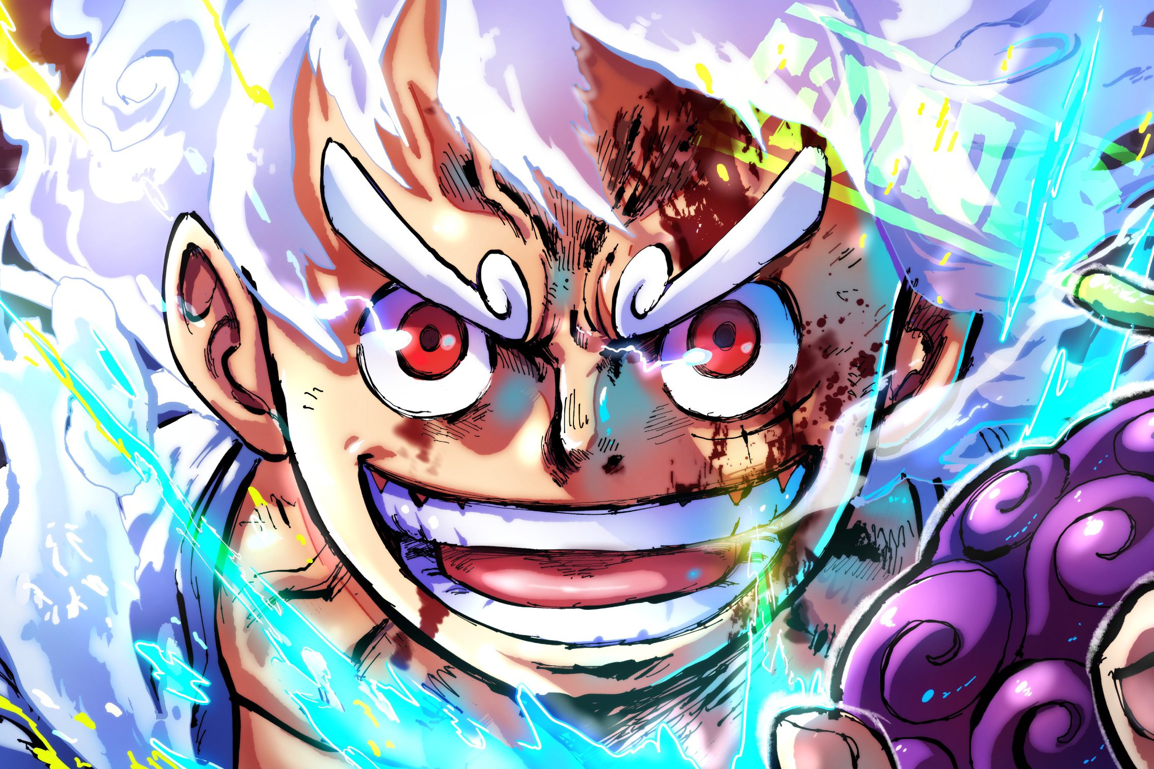 ảnh Luffy Gear 5 11