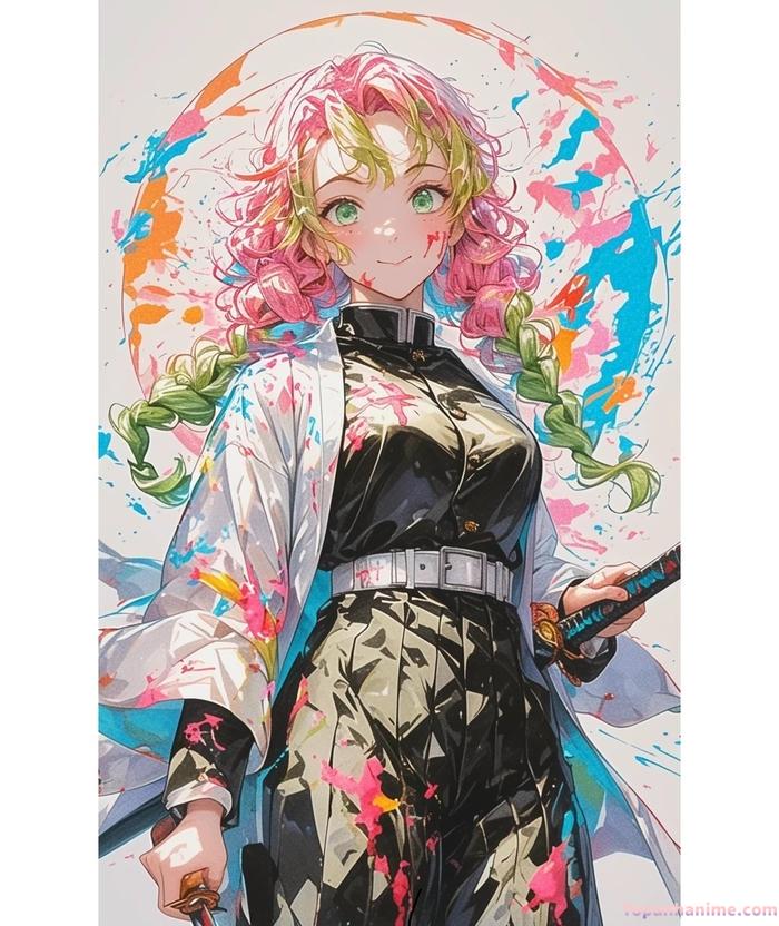 Mẫu ảnh Mitsuri Kanroji 8