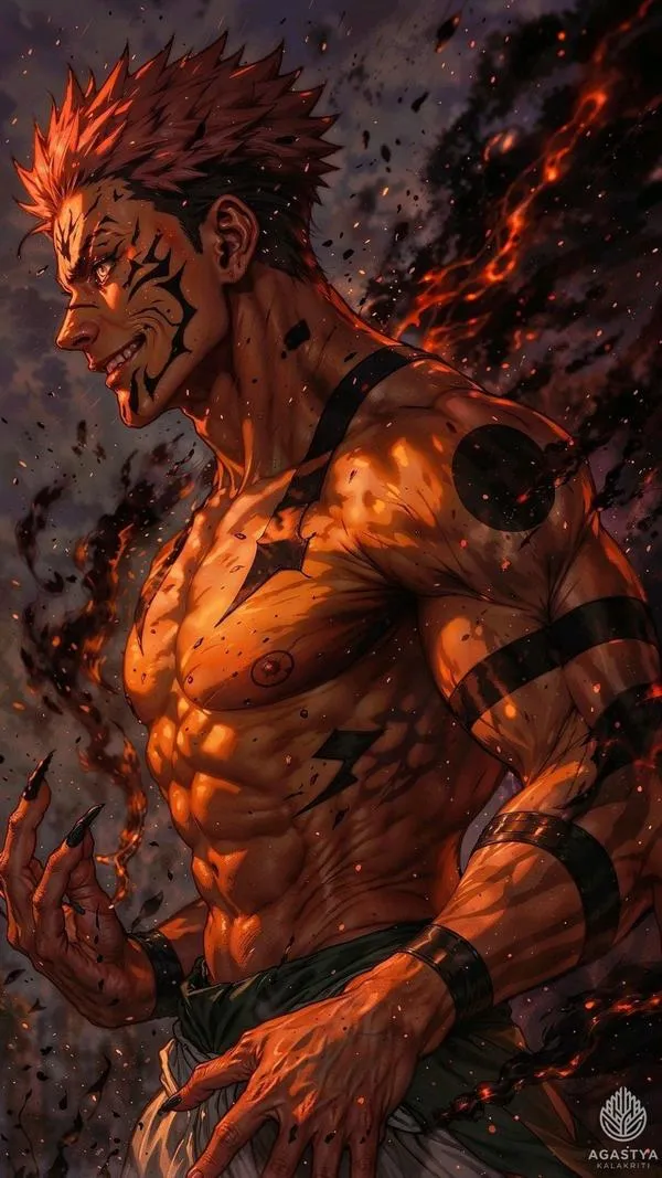 Hình Ảnh Sukuna Ryomen ngầu 43