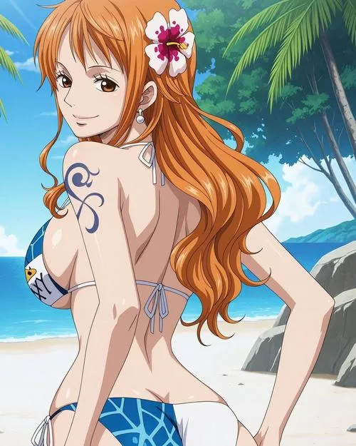 Ảnh Nhân Vật Nữ Trong One Piece Mặc Bikini sexy 26