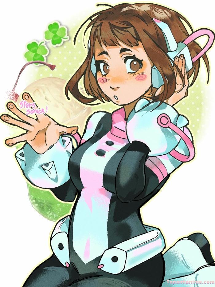 Mẫu ảnh Ochaco Uraraka 13