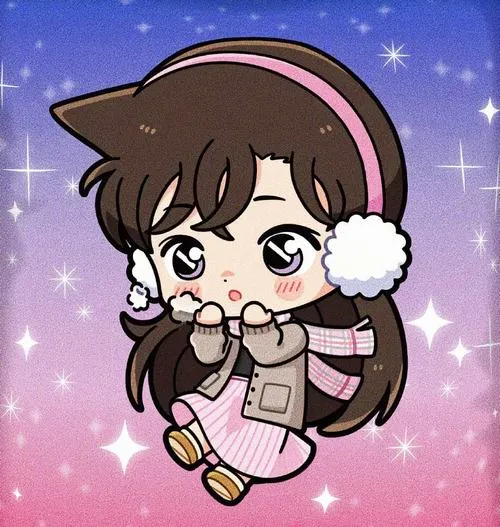 Ảnh Ran Mori Chibi cute 2