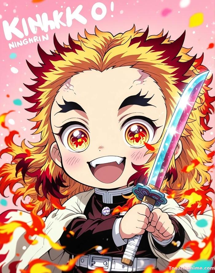 Mẫu ảnh Rengoku Kyojuro 31