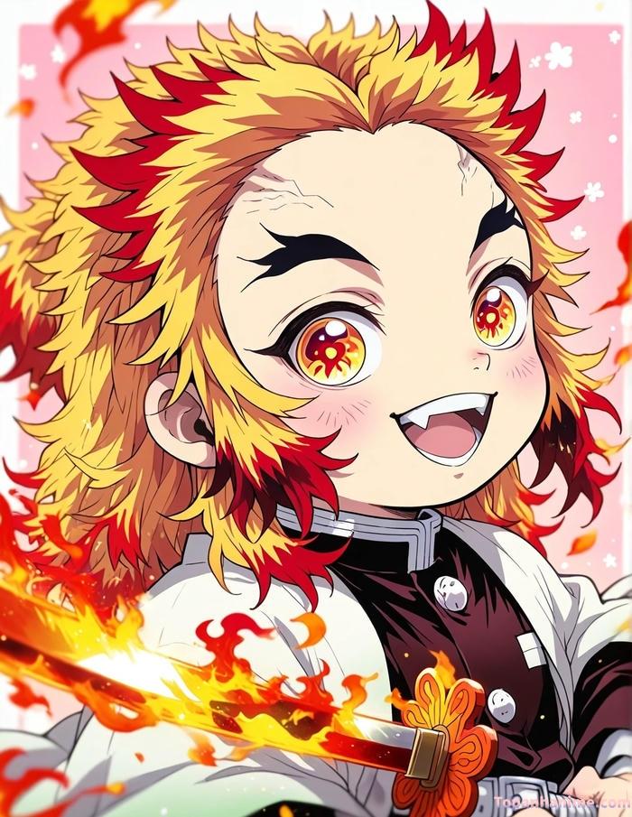 Mẫu ảnh Rengoku Kyojuro 32